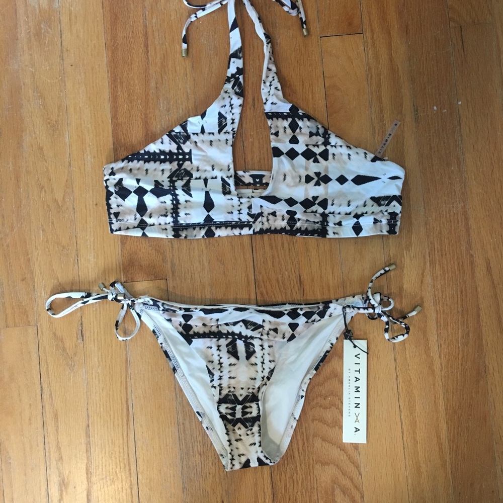 Vitamin A Sahara Print Bikini